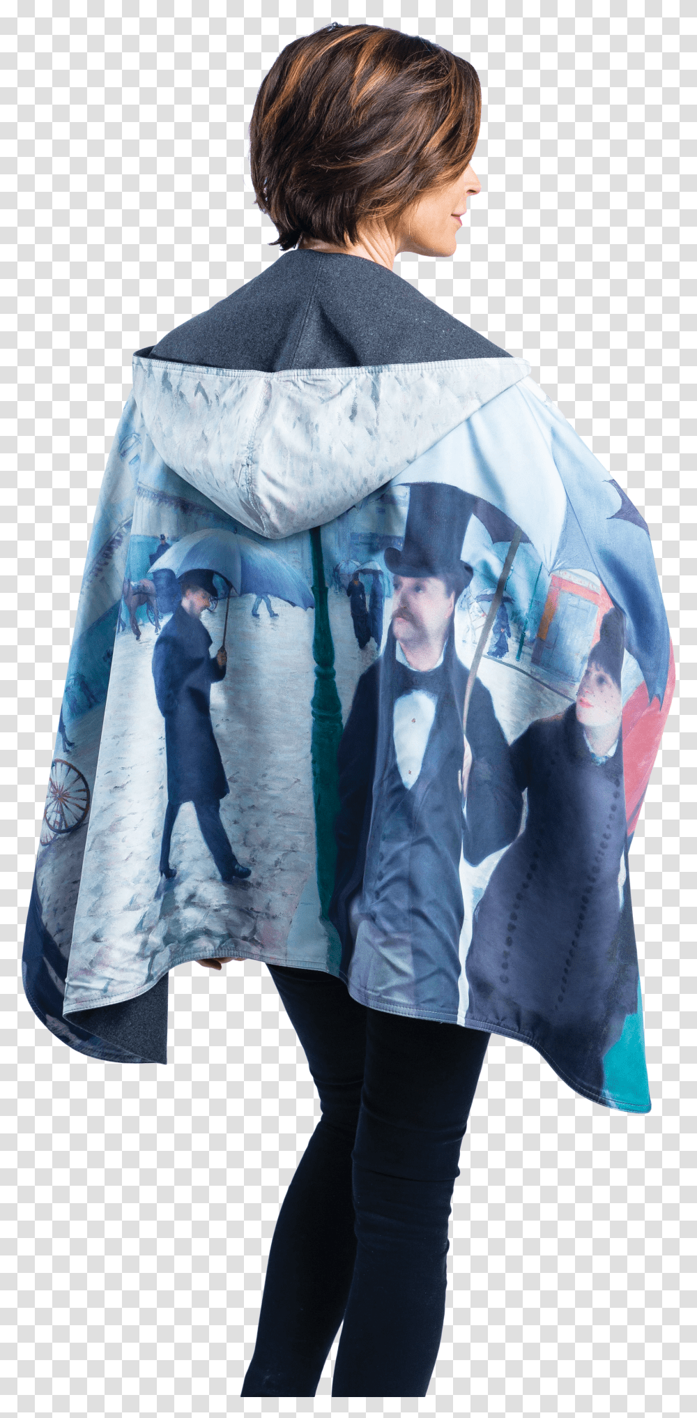 The Warmcaper Is A Cooler Weather Option From Raincaper Girl Transparent Png