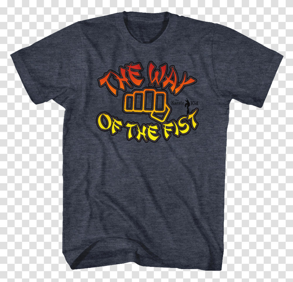 The Way Of The Fist Karate Kid T Shirt Active Shirt, Apparel, T-Shirt, Plant Transparent Png
