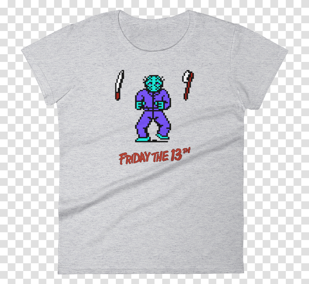 The Weapons Of Jason Voorhees Friday The 13th Nes Video Mary Queen Of Scots T Shirt, Clothing, Apparel, T-Shirt, Flare Transparent Png