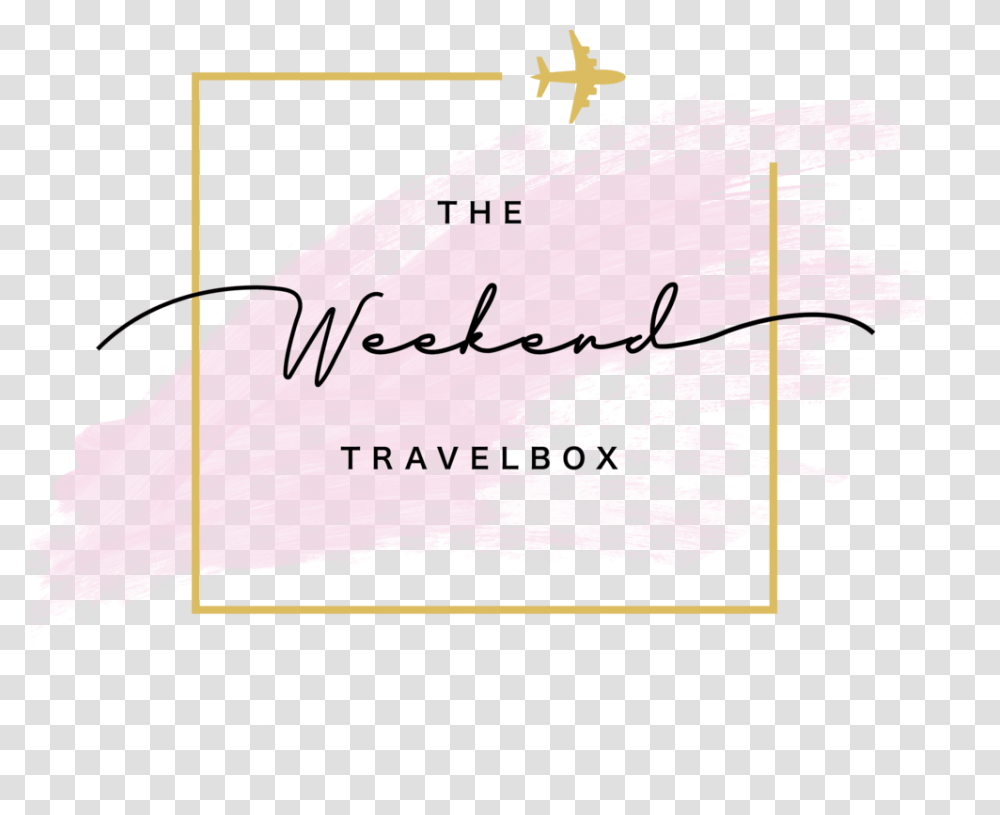 The Weekend Travel Box Final Logo Color Handwriting, Outdoors, Nature, Signature Transparent Png
