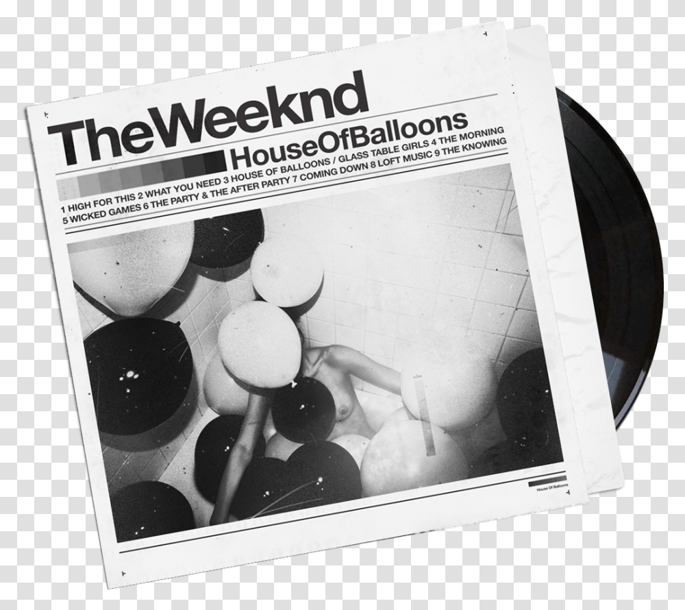 The Weeknd Weeknd House Of Balloons Vinyl, Newspaper, Poster, Advertisement Transparent Png