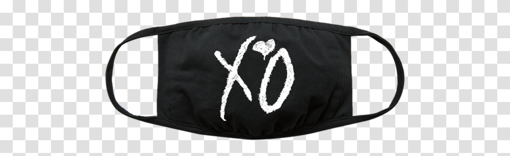 The Weeknd Xo Face Mask Weeknd, Pillow, Cushion, Text, Clothing Transparent Png