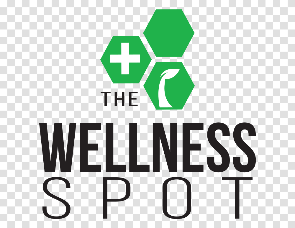The Wellness Spot Welcome Sign At Punta Espora, Recycling Symbol, Green, First Aid Transparent Png
