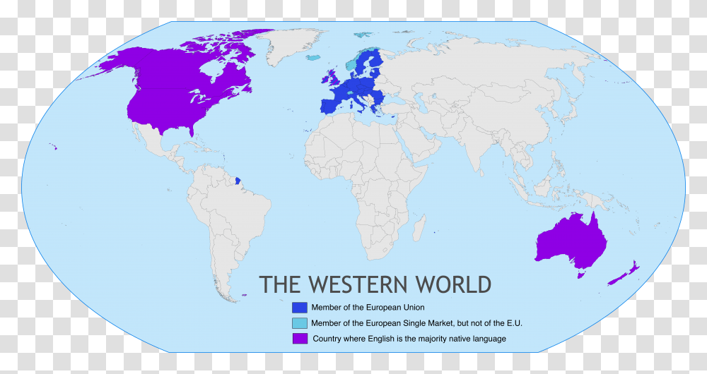 The Western World World Map, Plot, Diagram, Atlas Transparent Png