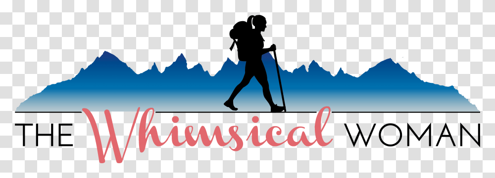 The Whimsical Woman Logo For Her Travel And Lifestyle Illustration, Adventure, Leisure Activities, Outdoors, Water Transparent Png