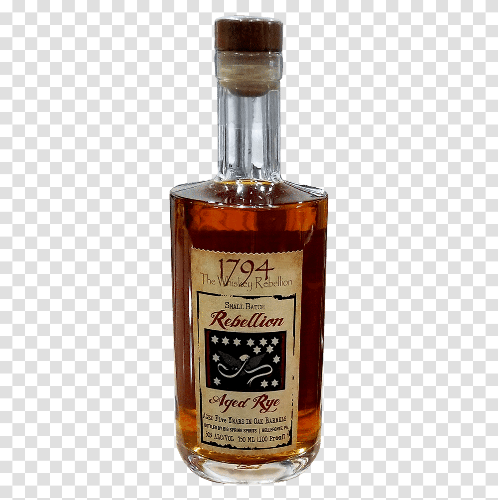 The Whiskey Rebellion Aged Rye Tennessee Whiskey, Liquor, Alcohol, Beverage, Drink Transparent Png