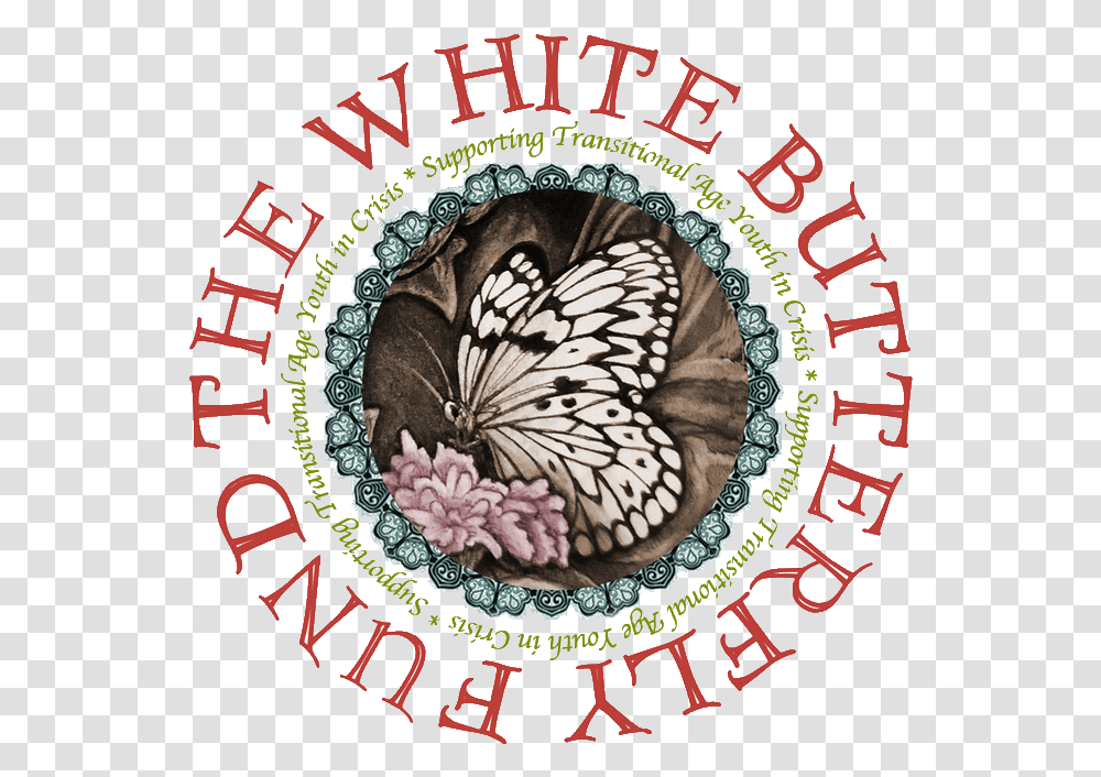 The White Butterfly Fund Flower, Label, Logo Transparent Png