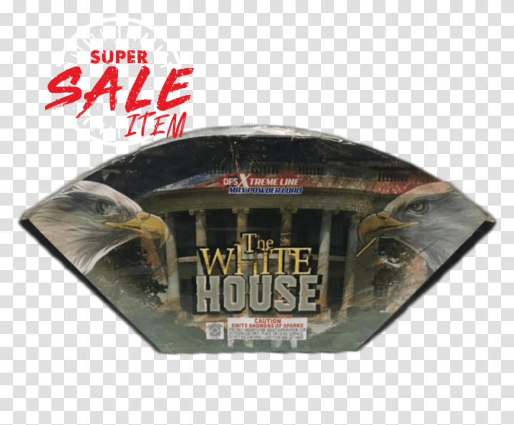 The White House 500g - Discount Fireworks Superstore Book Cover, Animal, Bird, Sea Life, Text Transparent Png