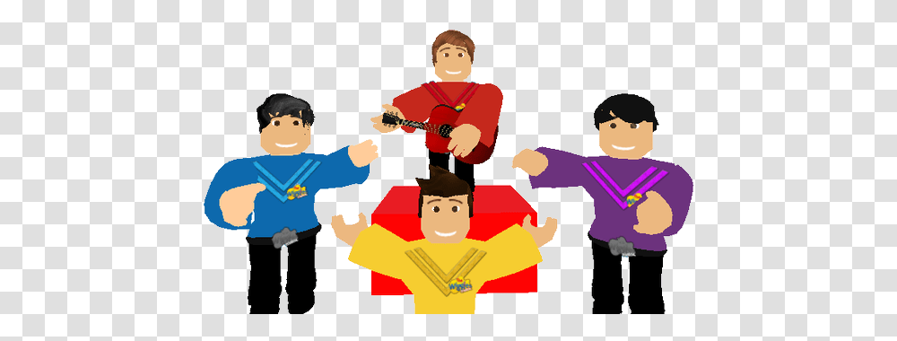 The Wiggles Roblox On Twitter, Person, People, Hand, Family Transparent Png