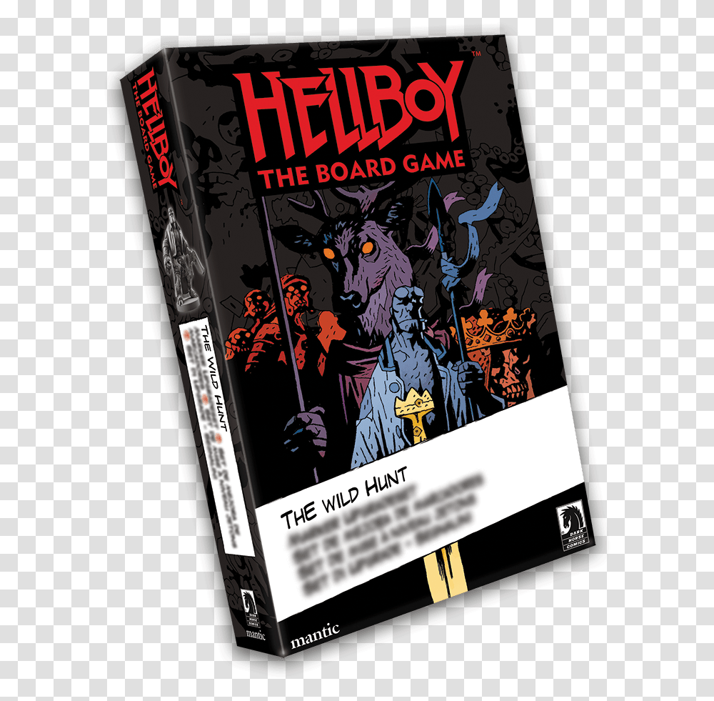 The Wild Hunt Hellboy The Board Game The Wild Hunt Expansion, Book, Disk, Dvd, Novel Transparent Png