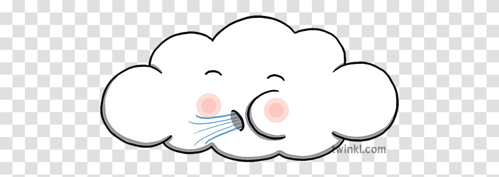 The Wind Cloud Blowing Weather Water Cycle Ks1 Illustration Dot, Paint Container, Art, Palette, Animal Transparent Png