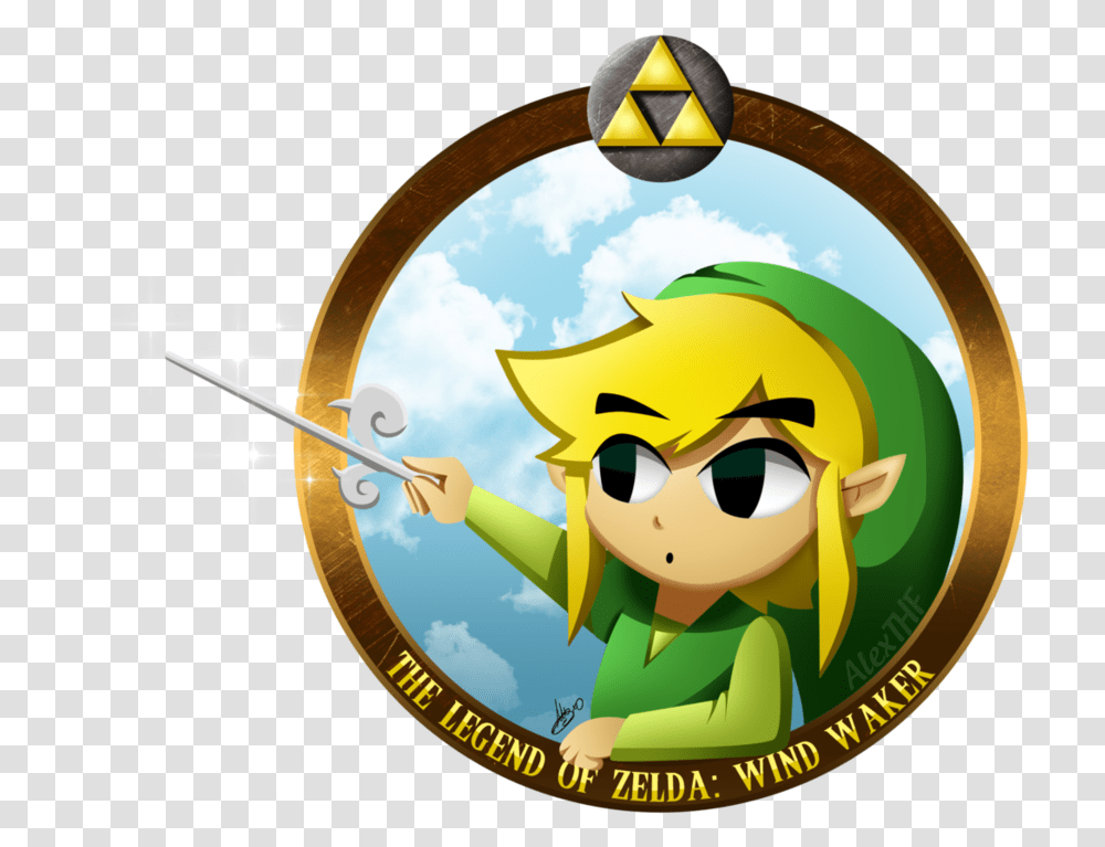 The Wind Waker By Alexthf D8o27wp The Legend Of Zelda The Wind Waker, Person, Human, Angry Birds Transparent Png