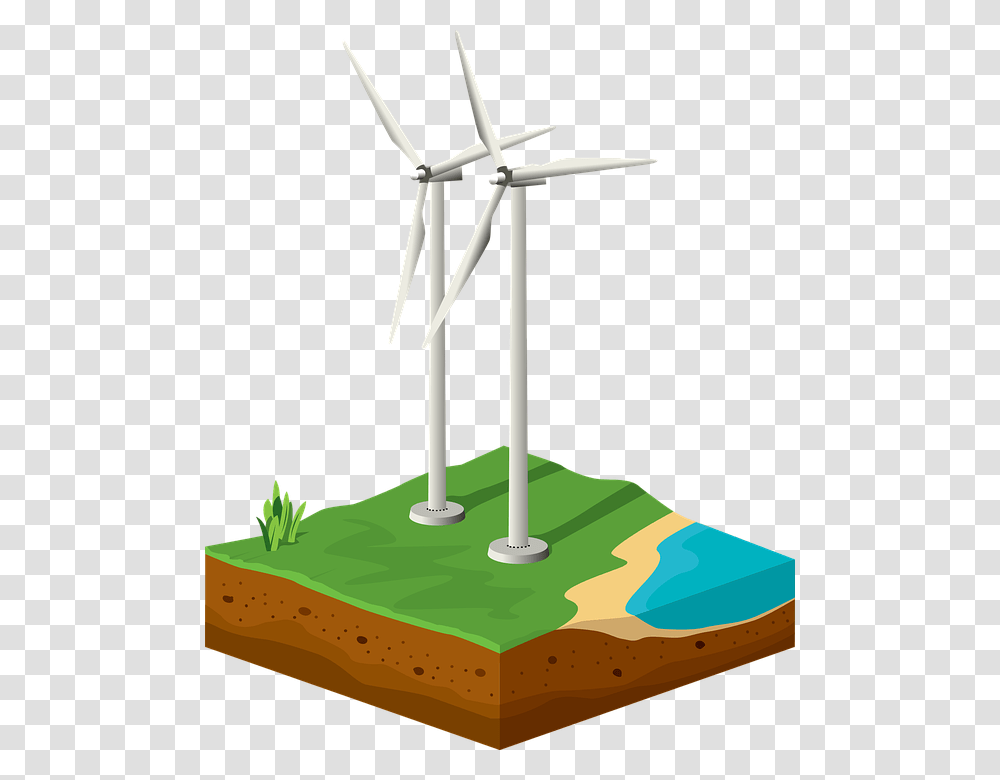 The Windmills Windmill Landscape Wind The Power Gyro Sensr Wind Turbine, Machine, Engine, Motor, Sink Faucet Transparent Png