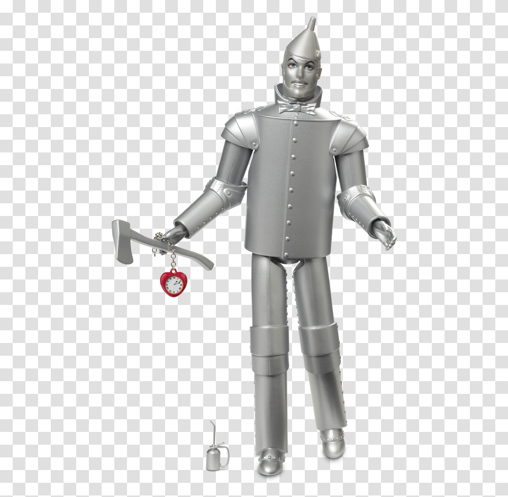 The Wizard Of Oz Tin Man Doll Barbiecollector, Robot, Person, Human, Shower Faucet Transparent Png