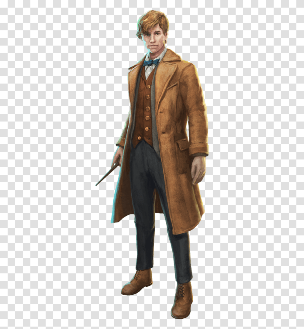 The Wizards Unite Foundable Ministry Employee Newt Scamander, Apparel, Coat, Overcoat Transparent Png