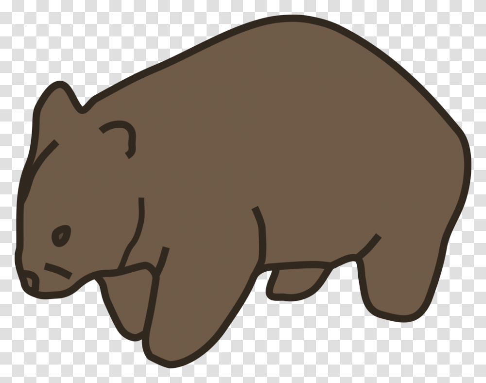 The Wombat Vertebrate Dingo Cartoon, Mammal, Animal, Wildlife, Aardvark Transparent Png
