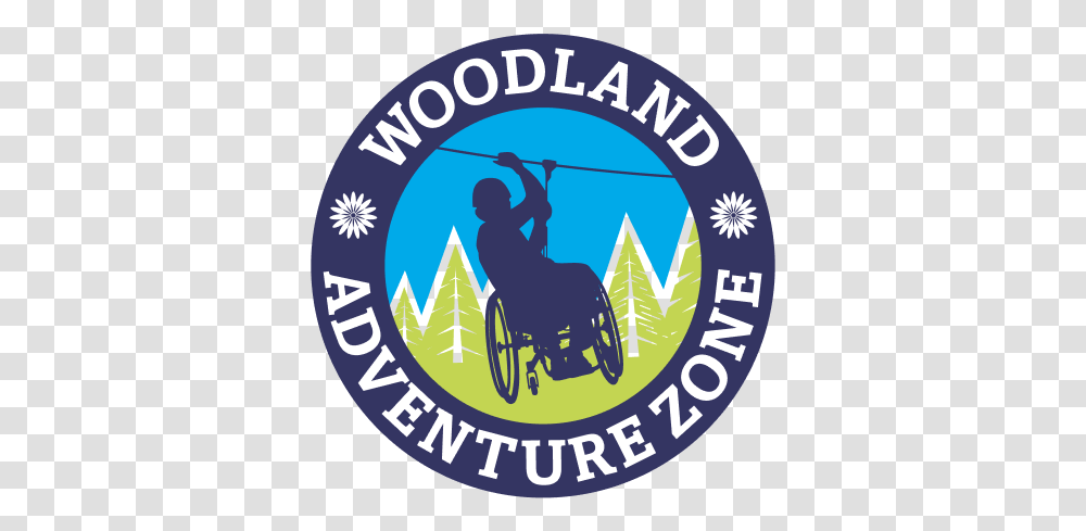 The Woodland Adventure Zone Share, Logo, Symbol, Trademark, Person Transparent Png