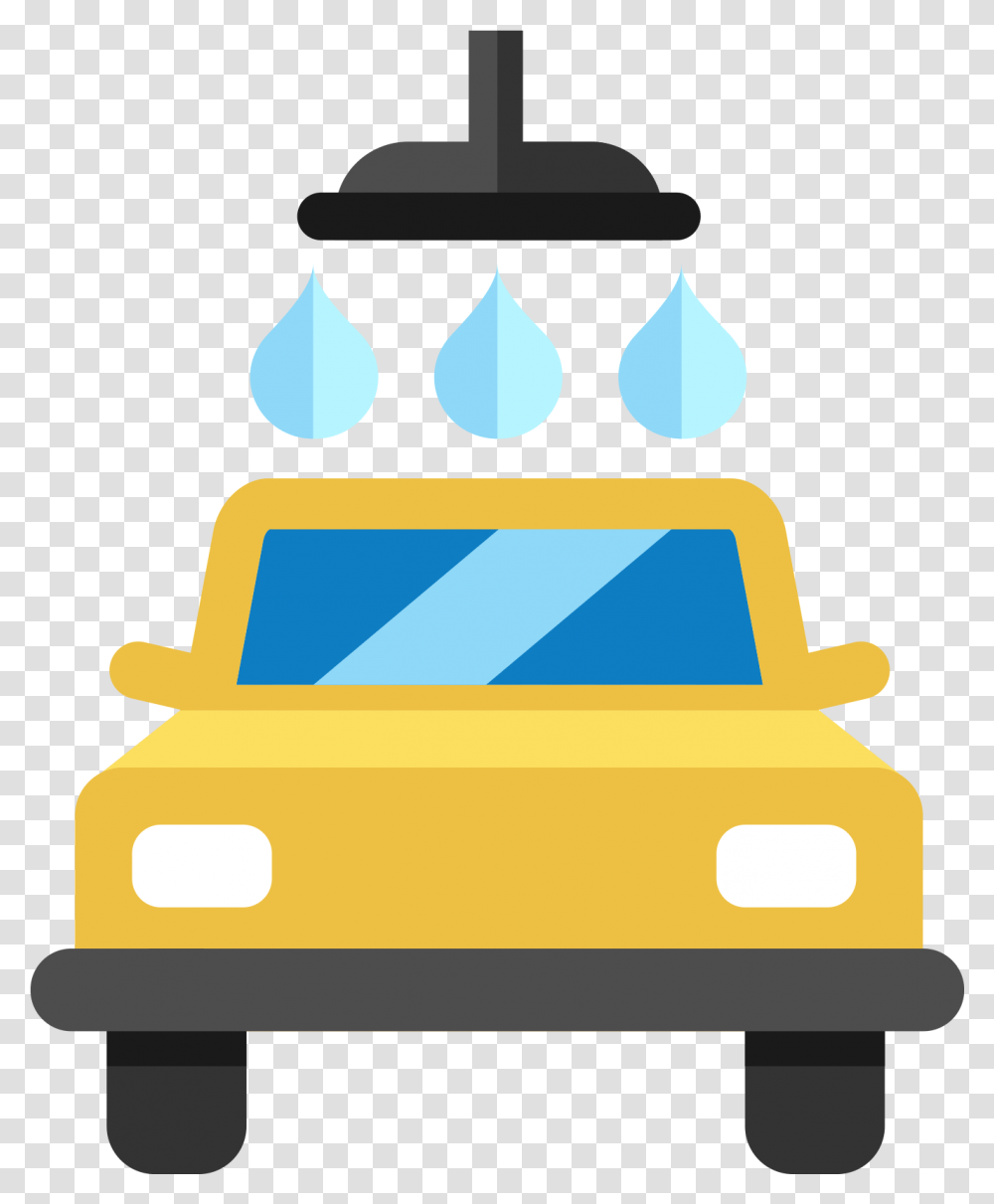The Works Wash Car Washing Icon Clipart Full Size Car Wash, Vehicle, Transportation, Automobile, Taxi Transparent Png
