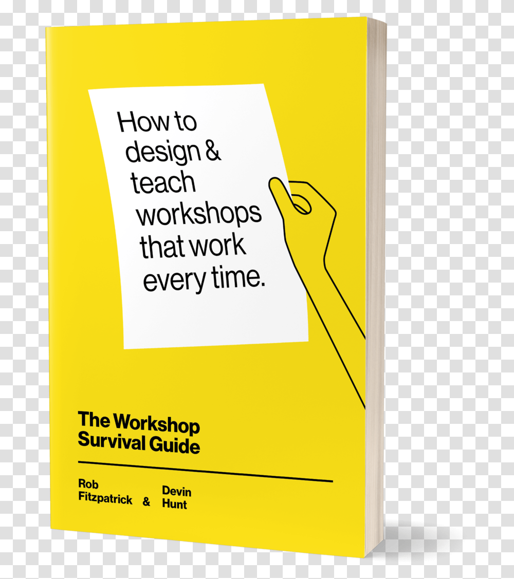The Workshop Survival Guide, Advertisement, Poster, Flyer, Paper Transparent Png