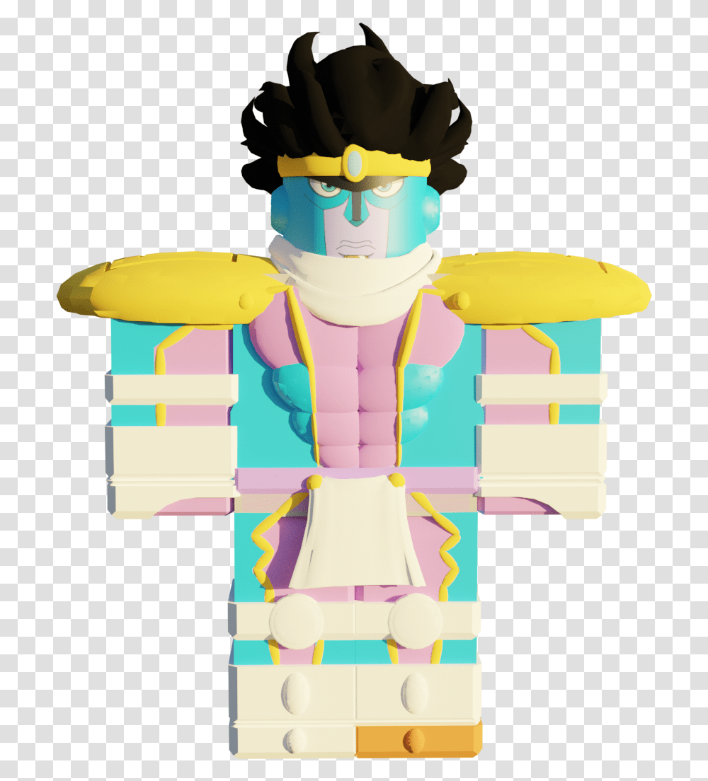 The World Jojo Blox Star Platinum, Toy, Clothing, Apparel, Robe Transparent Png