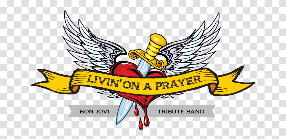 The World's Artwork Bon Jovi Livin On A Prayer, Logo, Emblem Transparent Png