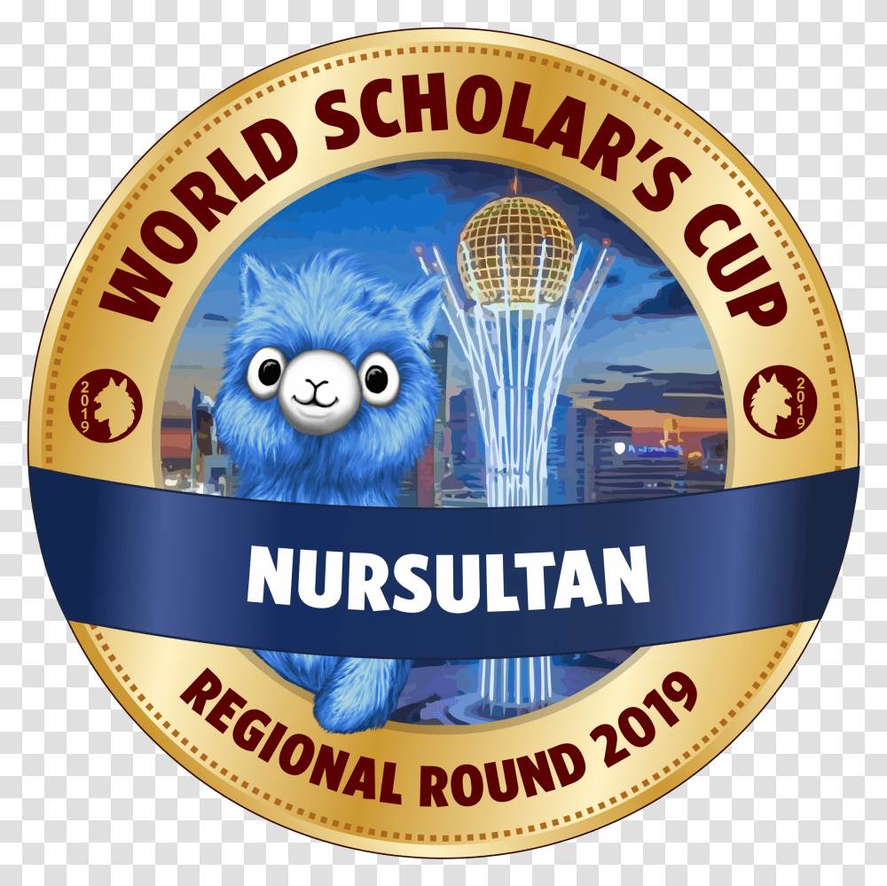 The World Scholar's Cup Global Round Astana Emblem, Label, Text, Logo, Symbol Transparent Png