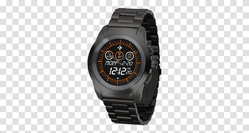 The Worlds First Hybrid Smartwatch Combining Mechanical Mykronoz Zetime, Wristwatch, Camera, Electronics, Digital Watch Transparent Png