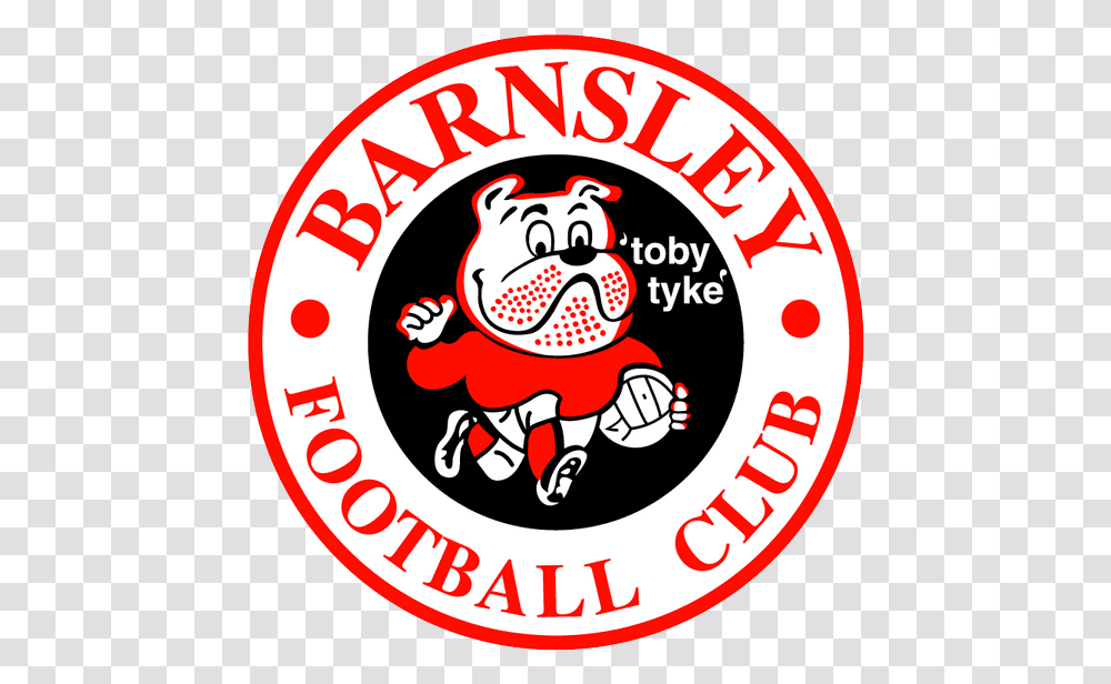 The World's Most Unusual Football Club Badges And The Barnsley Fc Old Logo, Label, Text, Symbol, Word Transparent Png