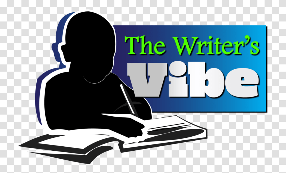 The Writer S Vibe Sitting, Person, Reading, Word Transparent Png