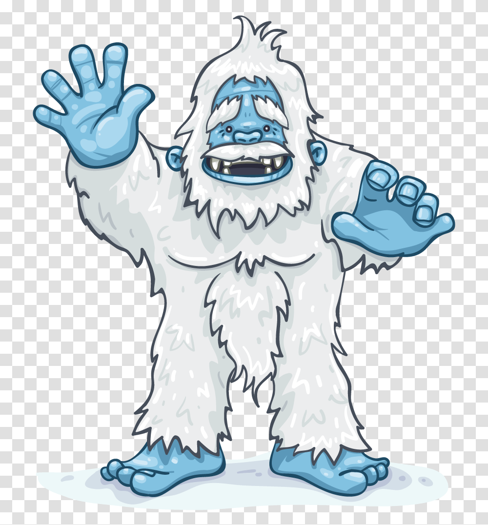 The Yeti Abominable Snowman Yeti Clipart, Person, Face, Mascot, Costume Transparent Png