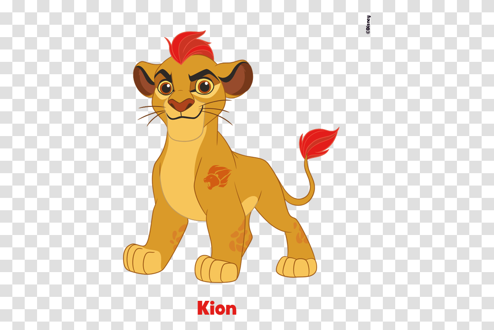 The Younger Brother Of Kiara Grandson Mufasa Lion Lion Guard Kion, Mammal, Animal, Clothing, Apparel Transparent Png