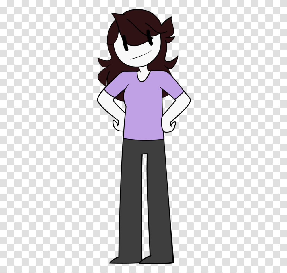 The Youtube Show Smashupmashups's Ideatropescharacters Jaiden Animations Character, Sleeve, Clothing, Person, Poster Transparent Png