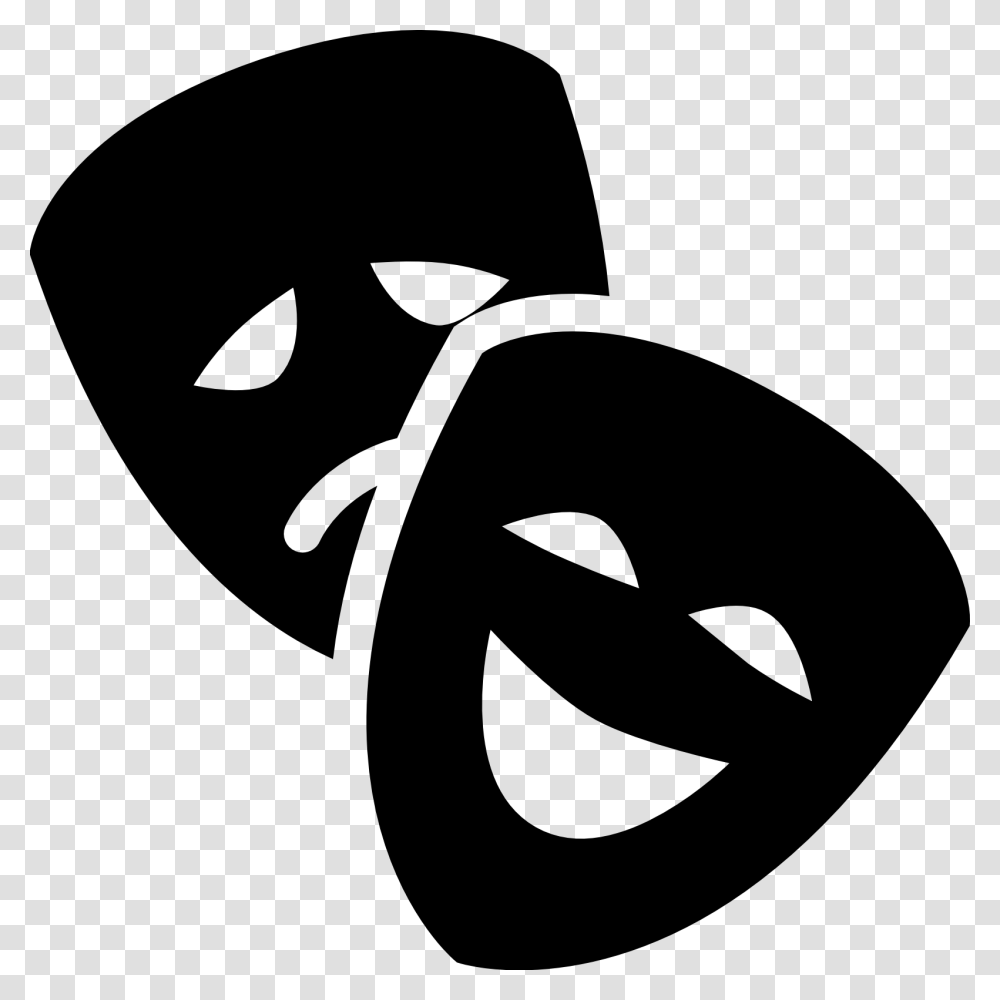 Theater Icon Theatre Mask, Stencil, Goggles, Accessories, Accessory Transparent Png
