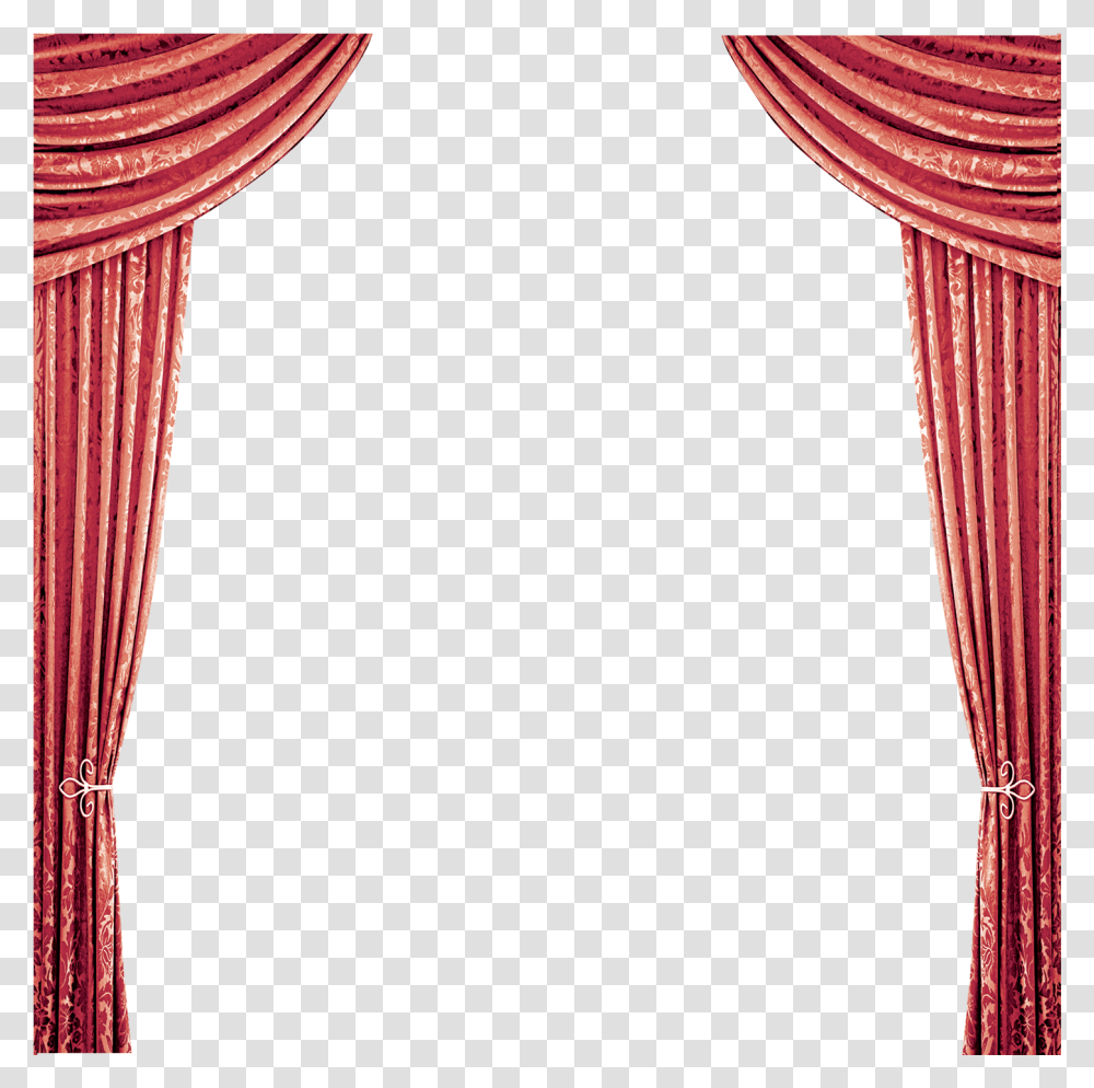 Theater Vector Pink Curtain Window Valance, Stage, Room, Indoors, Interior Design Transparent Png