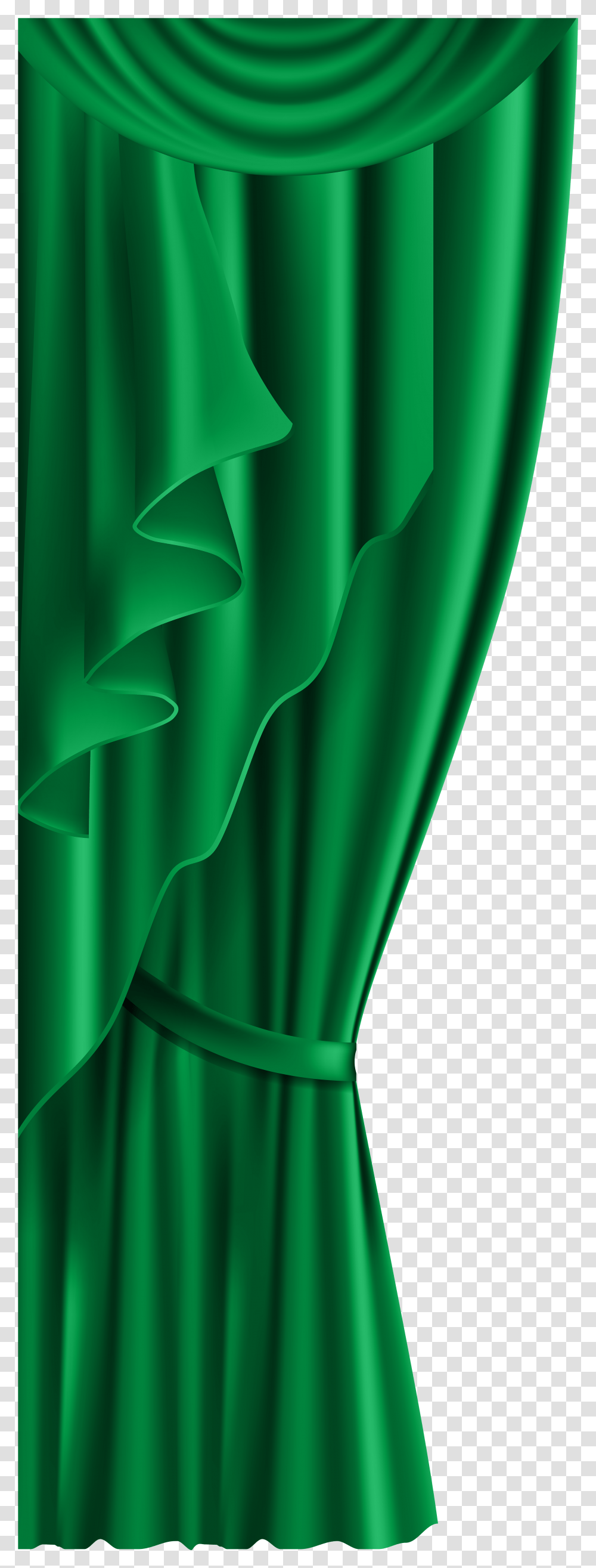 Theatre Curtain, Green, Plant Transparent Png
