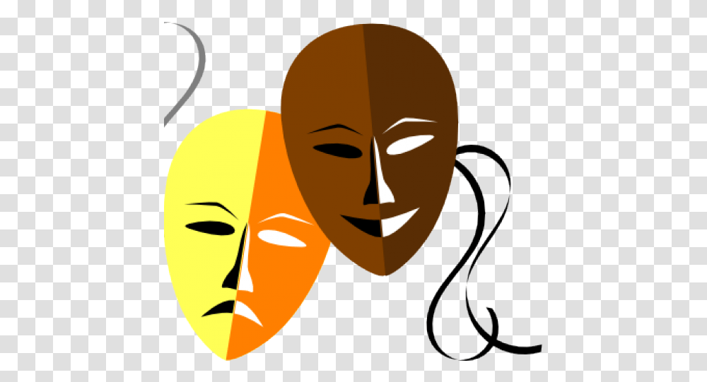 Theatre Faces Cliparts Theatre Mask Vector, Head, Person, Human Transparent Png