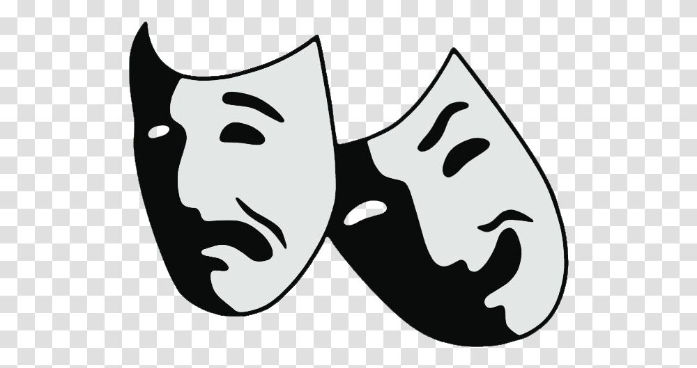 Theatre, Stencil, Face, Label Transparent Png