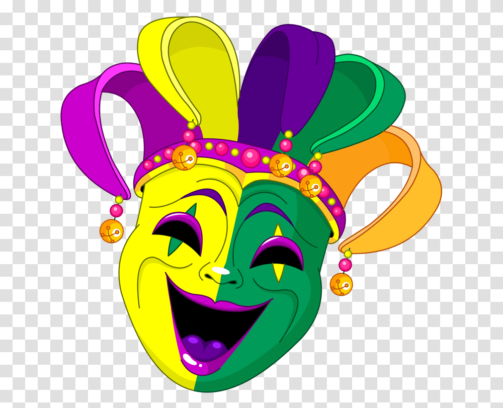 Theatre Vector Jester Mask Mardi Gras Clip Art, Parade, Crowd, Carnival, Face Transparent Png