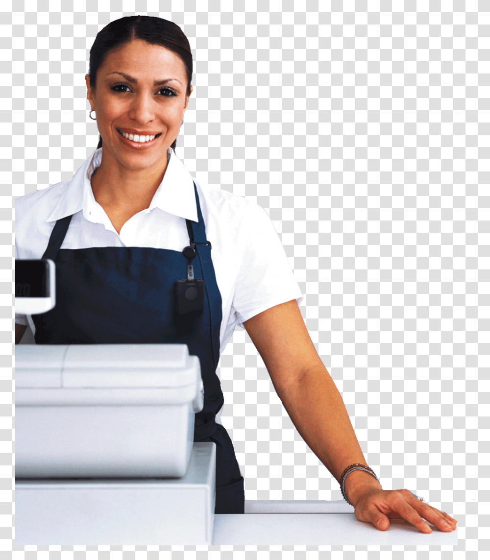 Theatro Wearable Cashier Visa Or Mastercard Metallica, Person, Human, Worker, Machine Transparent Png