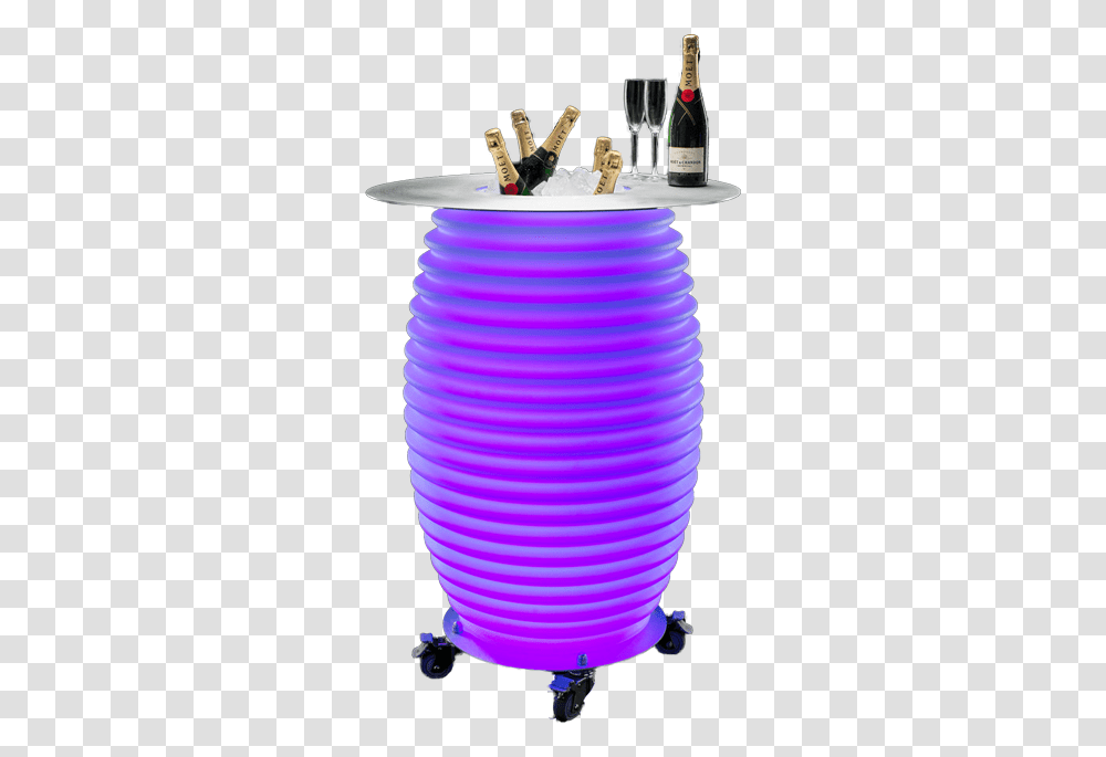 Thebar Table Bluetooth Speaker Lamp & Wine Cooler Barware, Spiral, Coil, Light, Pollen Transparent Png