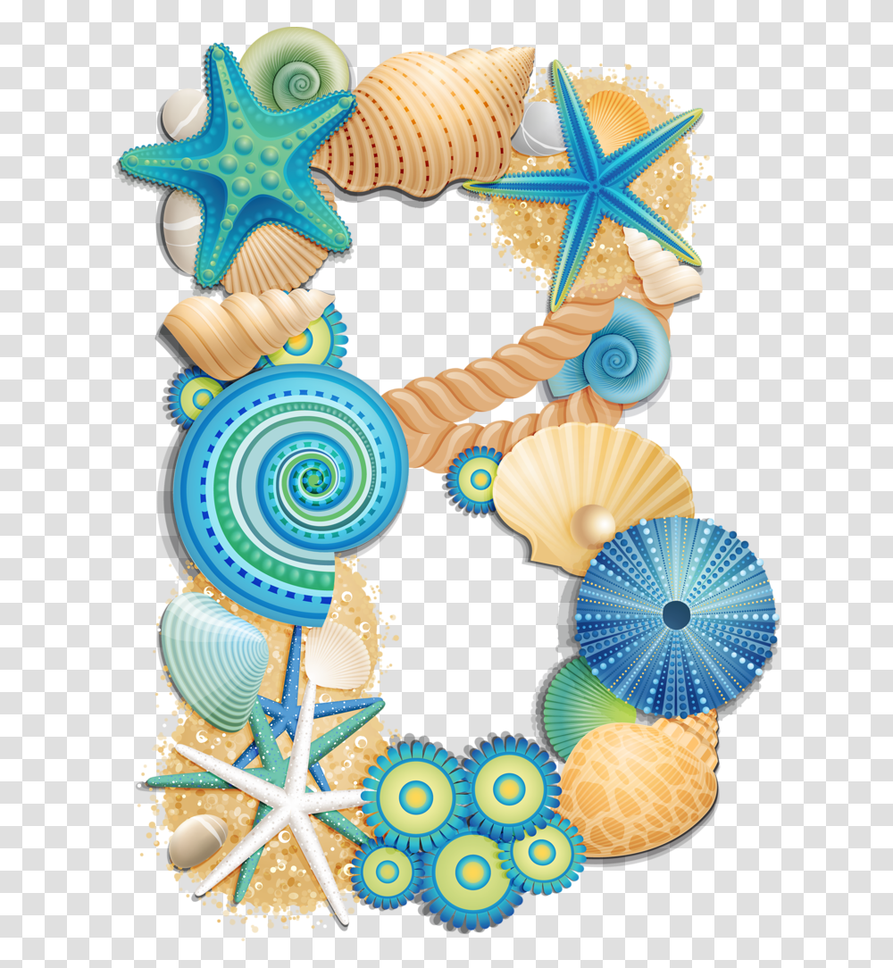 Theblackapples On Etsy Clipart Background Seashell, Sea Life, Animal, Invertebrate, Ornament Transparent Png