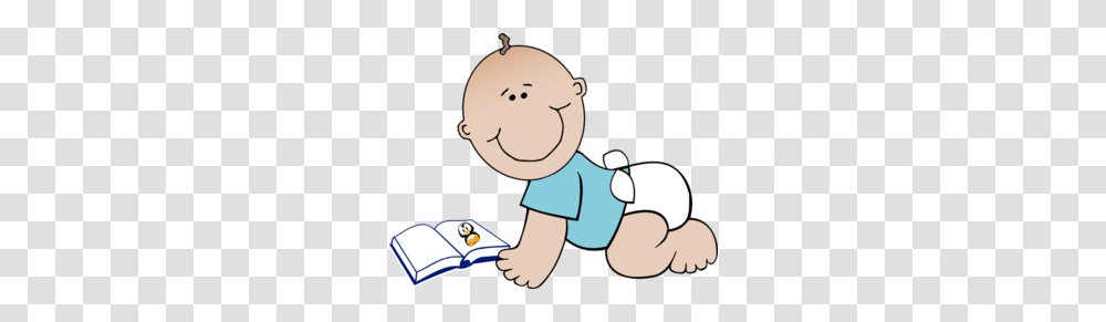 Thebookbubble, Baby, Crawling, Reading, Snowman Transparent Png