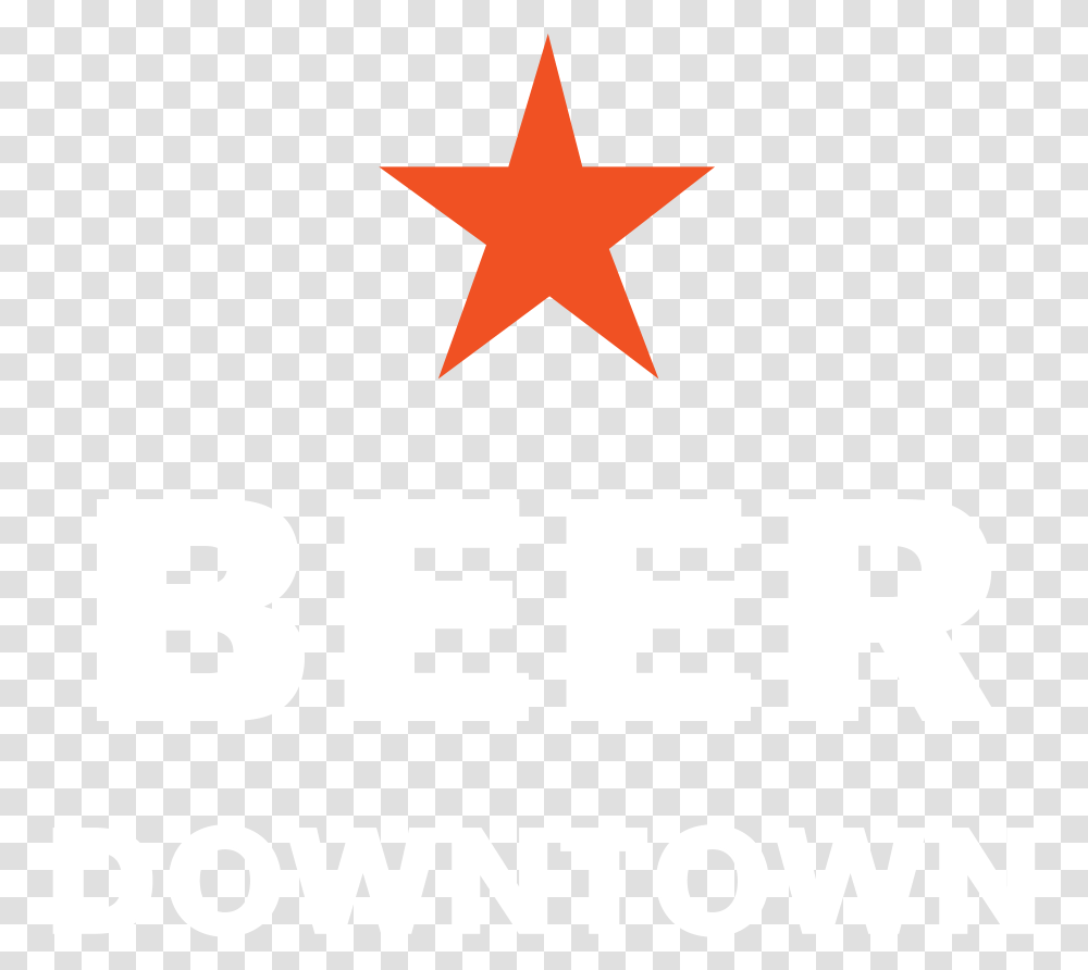 Thebulldog Downtown White Beer, Star Symbol, Cross Transparent Png