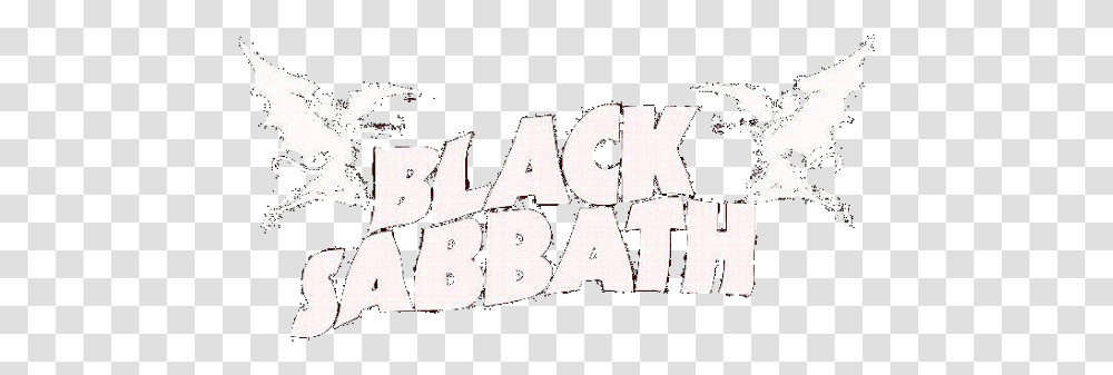 Their Masses Black Sabbath Band Logo, Text, Alphabet, Word, Label Transparent Png
