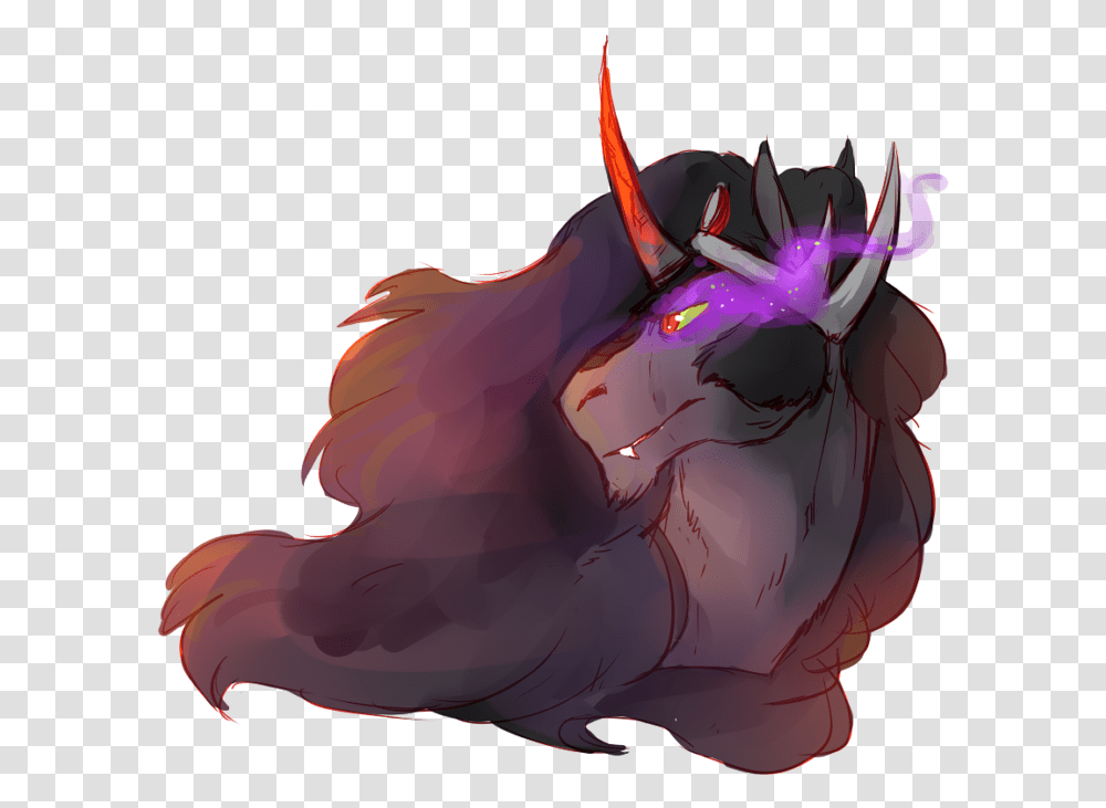 Thelionmedal Glowing Eyes King Sombra Safe Solo Illustration, Animal, Mammal, Wolf, Squid Transparent Png