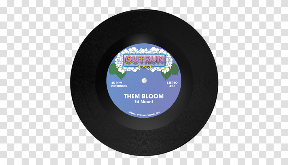 Them Bloom Vinyl Render 2 Circle, Tape, Disk, Dvd Transparent Png