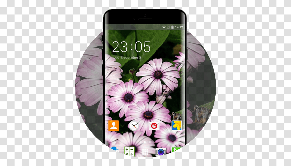 Theme For Alcatel One Touch Pop Camera Phone, Flower, Plant, Blossom, Floral Design Transparent Png