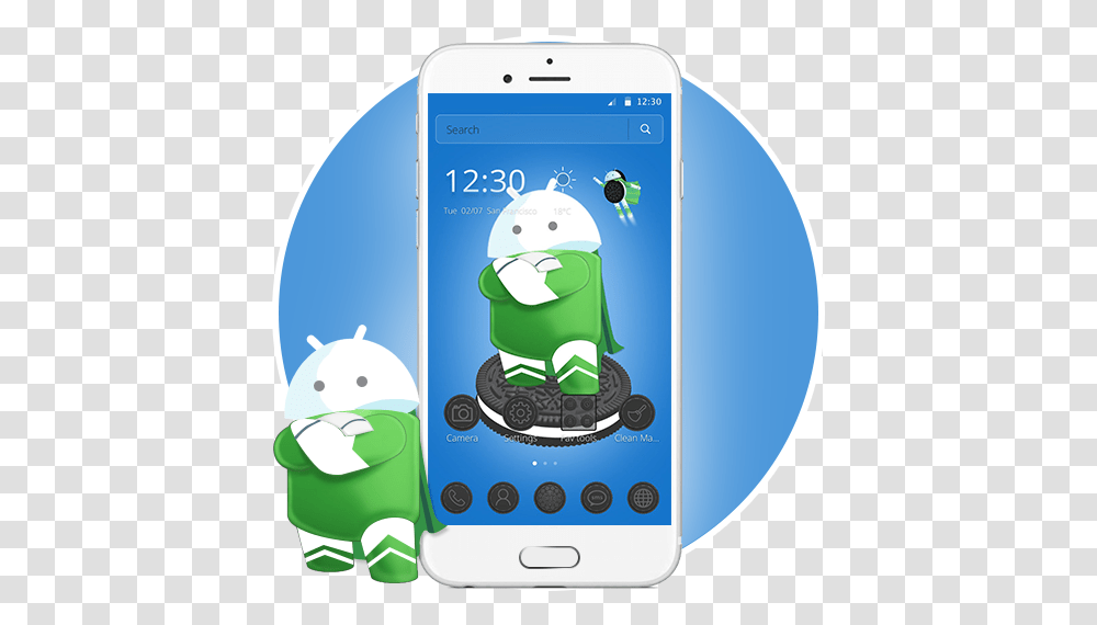 Theme For Android Oreo Apk 1 Iphone, Electronics, Animal, Mobile Phone, Cell Phone Transparent Png
