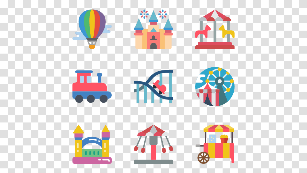 Theme Park File Theme Park Clipart, Leisure Activities, Circus, Transportation Transparent Png