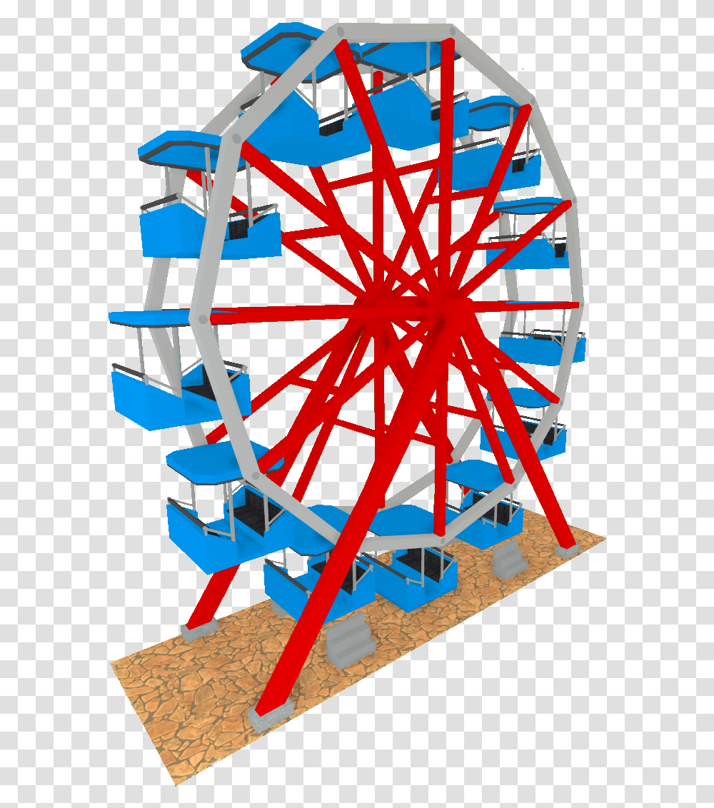 Theme Park Tycoon 2 Wikia Ferris Wheel, Amusement Park Transparent Png